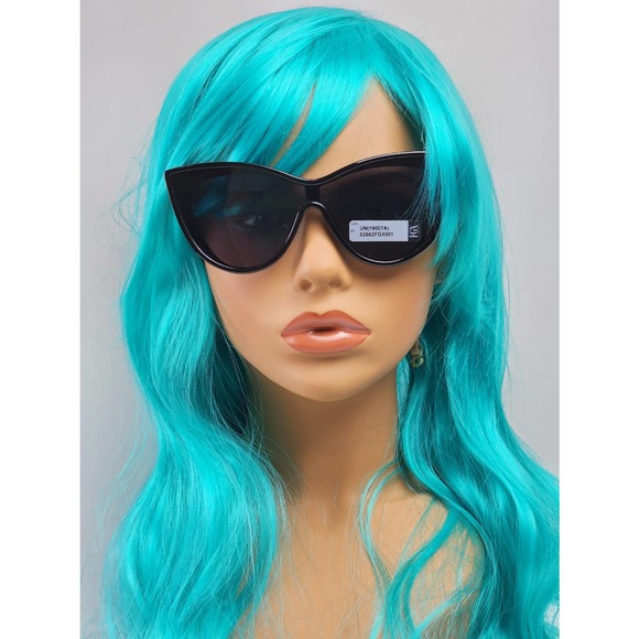 Foster Grant Full Butterfly / Cat Eye Frame Black Tinted Sunglasses 52662FGX001 - Picture 3 of 11